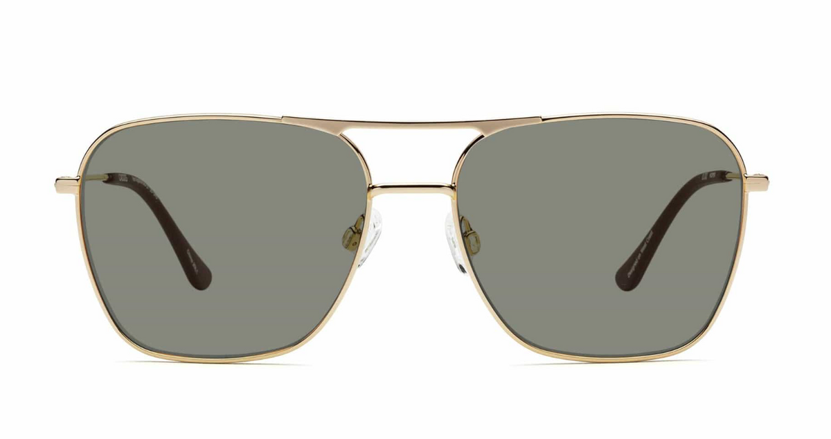 Hooper Sunglasses | Polished Gold – L A R K | Mountain Modern