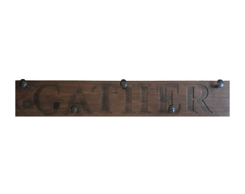 Jacket Rack Sign Coat Racks + Wood Wall Signs – L A R K | Mountain Modern