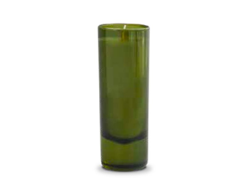 Scented votive candle made with soy wax